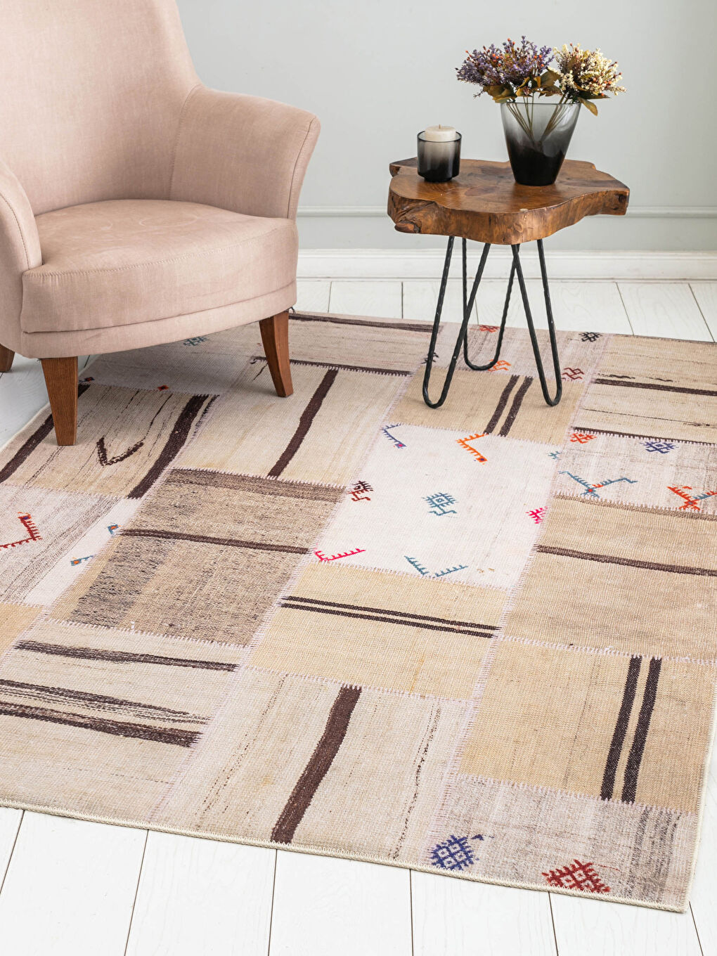 LCW HOME Figured Carpet 160x230 Cm -S1FA50Z8-F9C