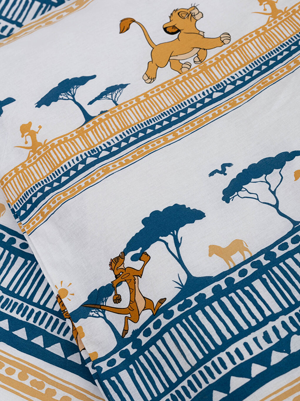 Parure de Housse de Couette Tissée Garçon Le Roi Lion Sous Licence-4