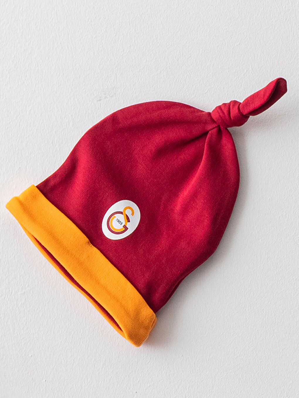 Kırmızı Galatasaray Baskılı Pamuklu Unisex Bebek Taraftar Takım 3'lü-2