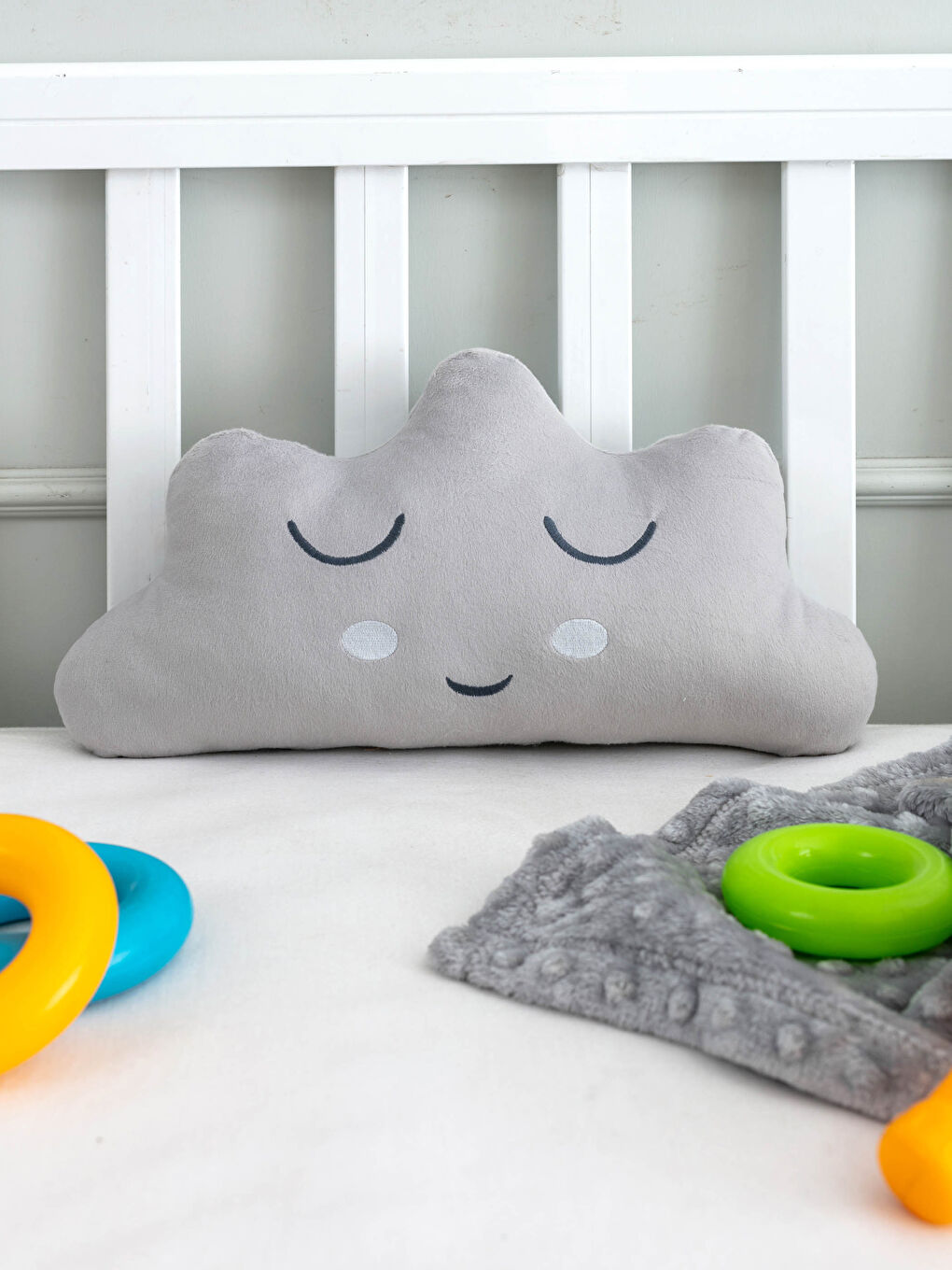 LCW HOME Plush Stuffed Cloud Cushion -S1FJ81Z1-RMN