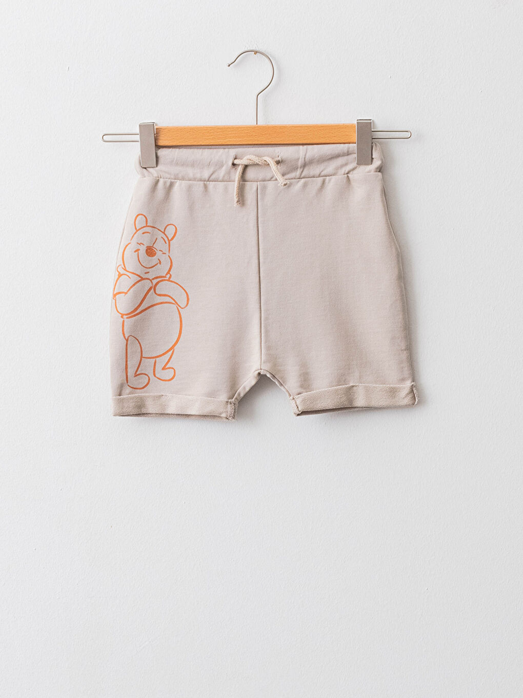 شورت أولاد رضع قطن مطبوع ويني ذا بوه بخصر مطاطي