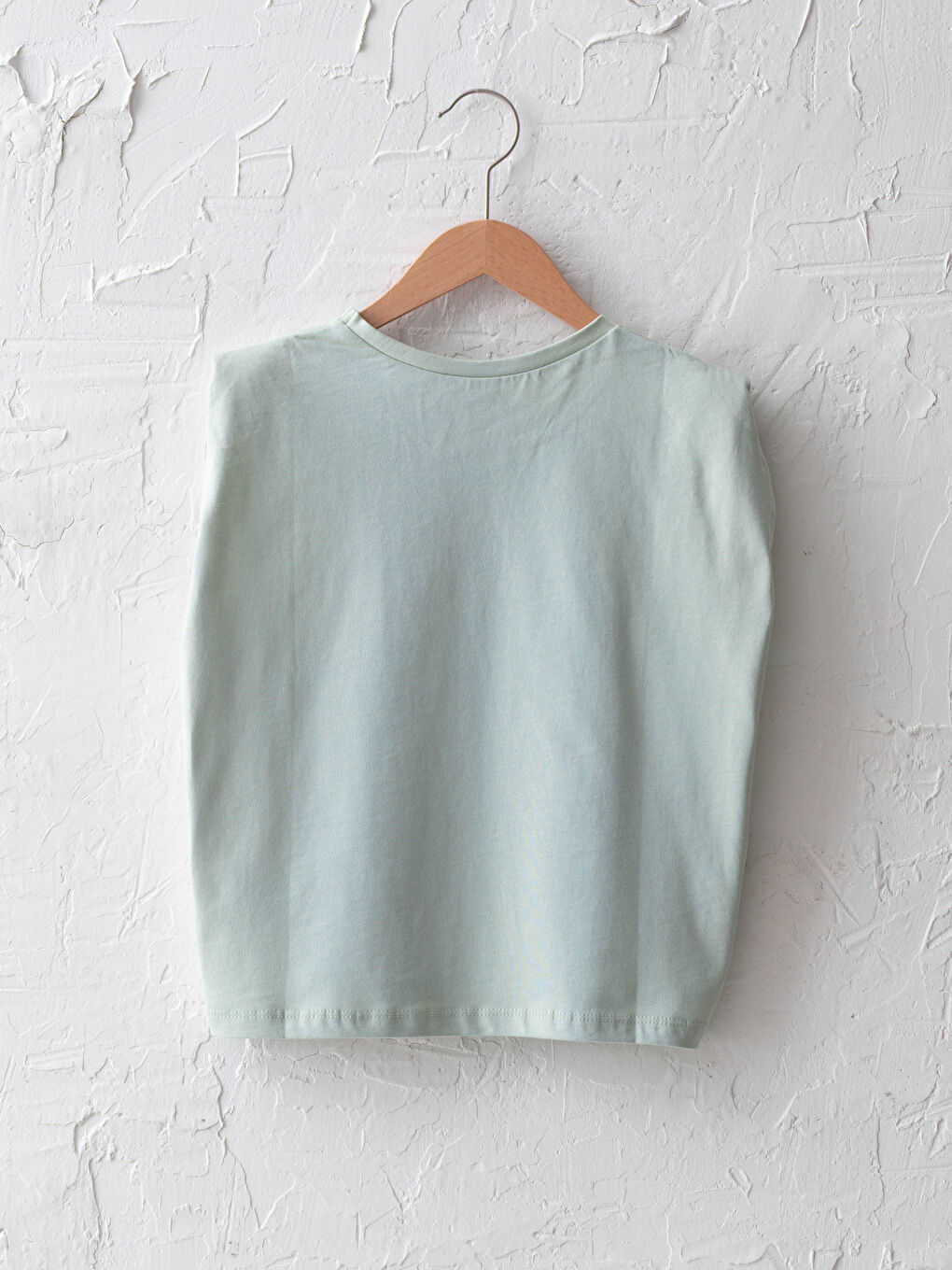 LCW Kids Crew Neck Basic Cotton Girl Athlete -S1FT19Z4-G2G
