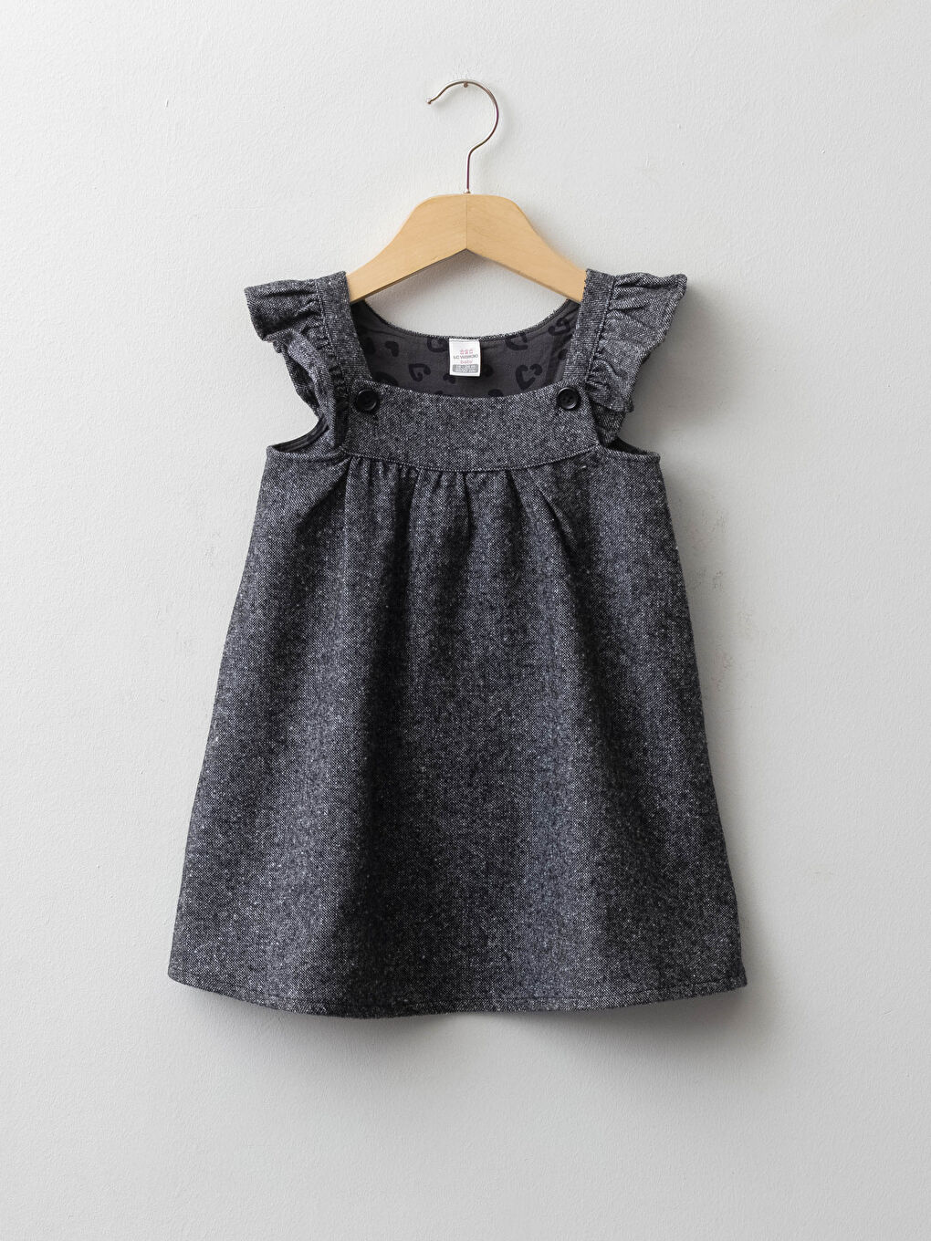 Сукня для дівчинки з квадратним коміром та оборками