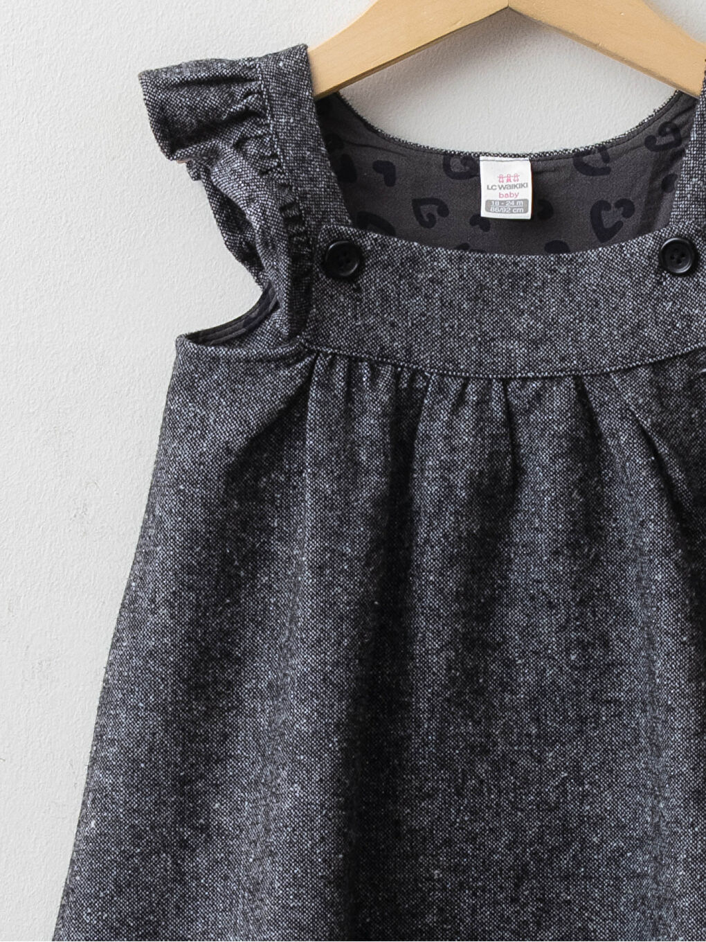 Сукня для дівчинки з квадратним коміром та оборками-2