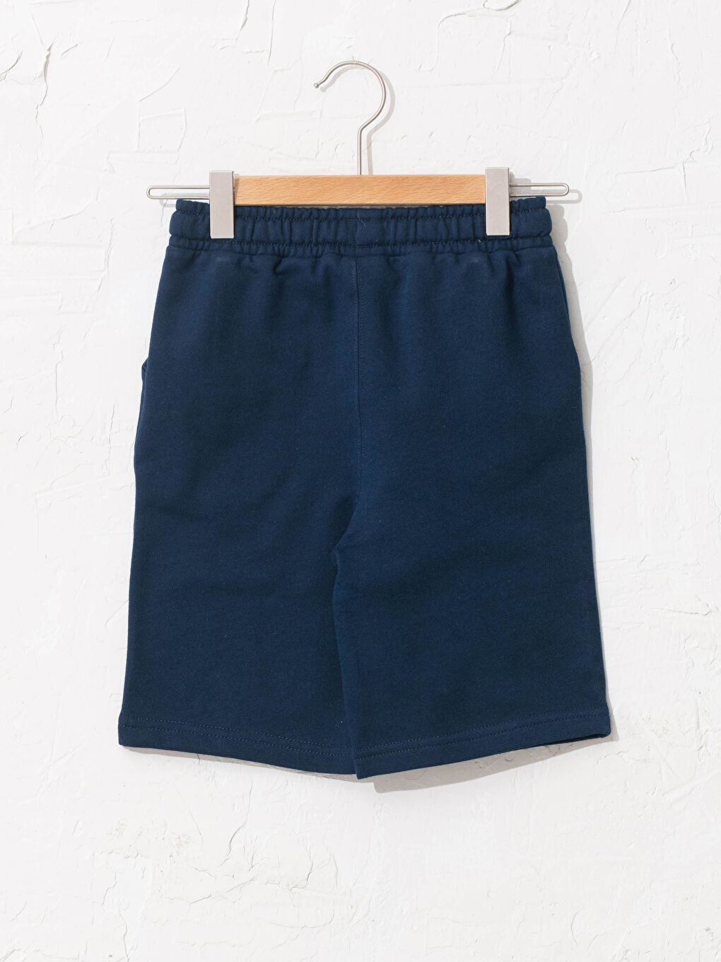 Shorts Basique à Taille Élastiquée pour Garçons-1