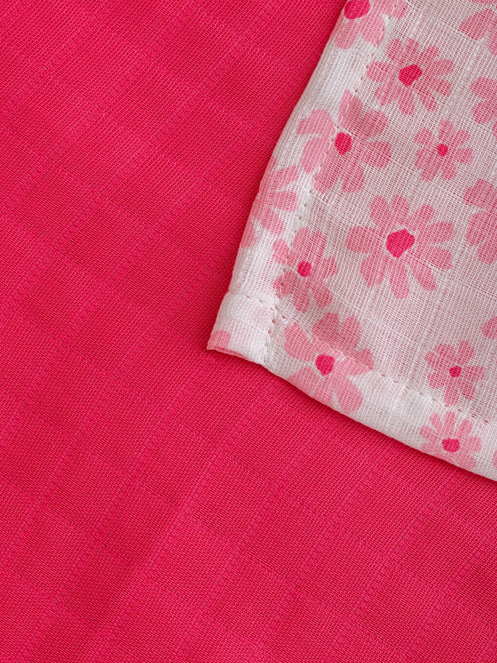 Ekru Pamuklu Kız Bebek Müslin Bez 2'li-3