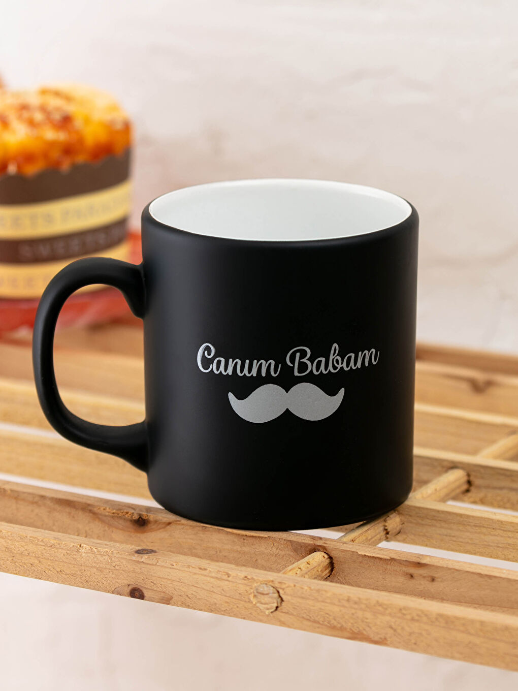 Slogan Printed Ceramic Mug-1