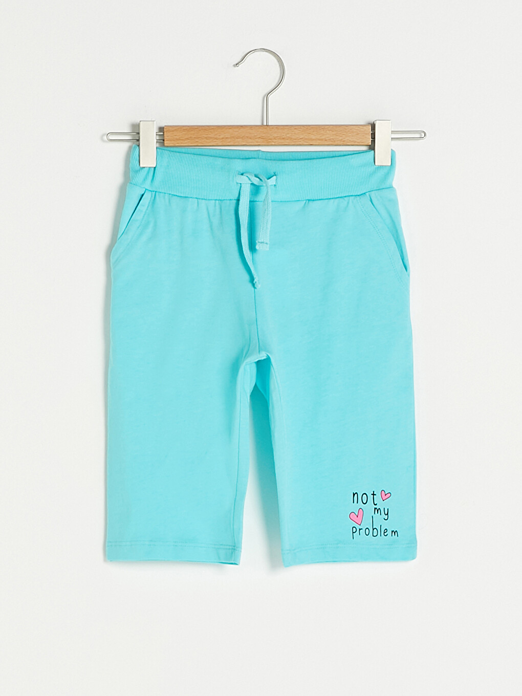Elasticated Waist Printed Girls' Shorts