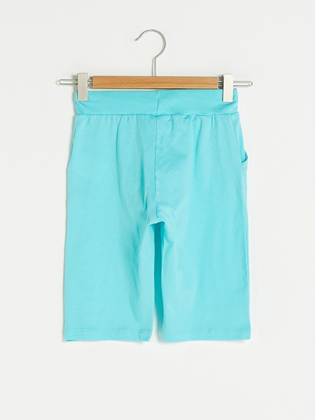 Elasticated Waist Printed Girls' Shorts-1
