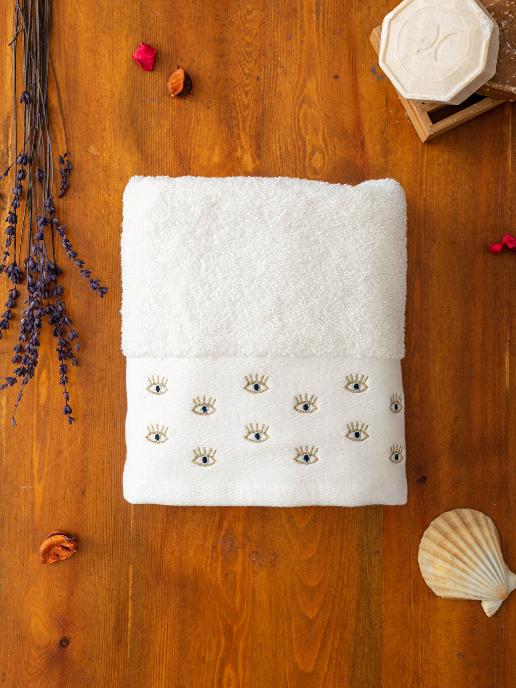 LCW HOME Embroidery Face Towel -S1G923Z8-EEW