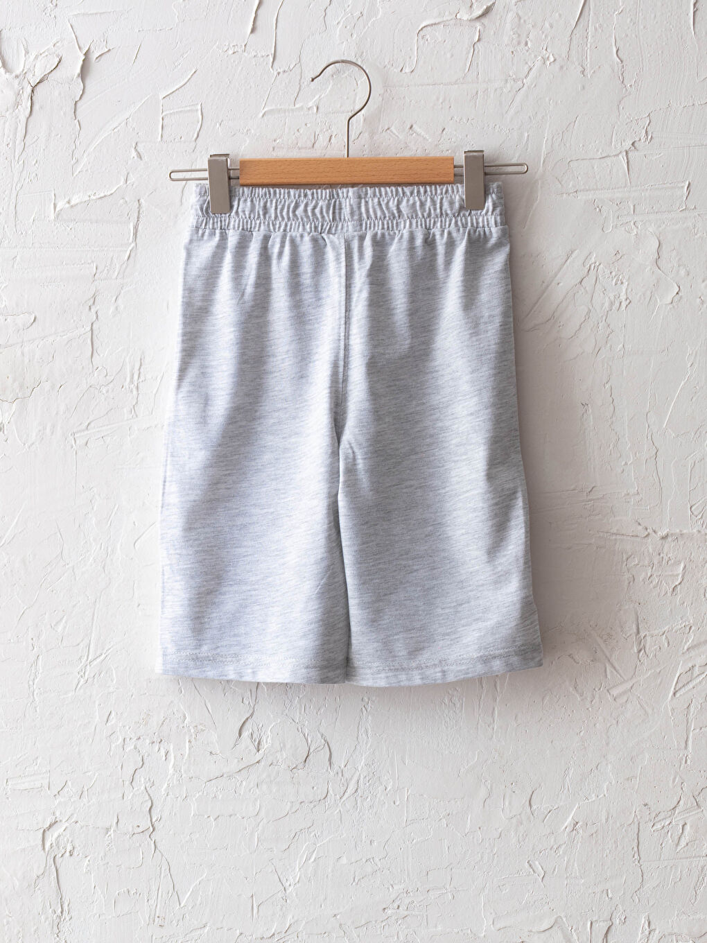 Шорты для мальчиков с эластичным поясом и принтом-1