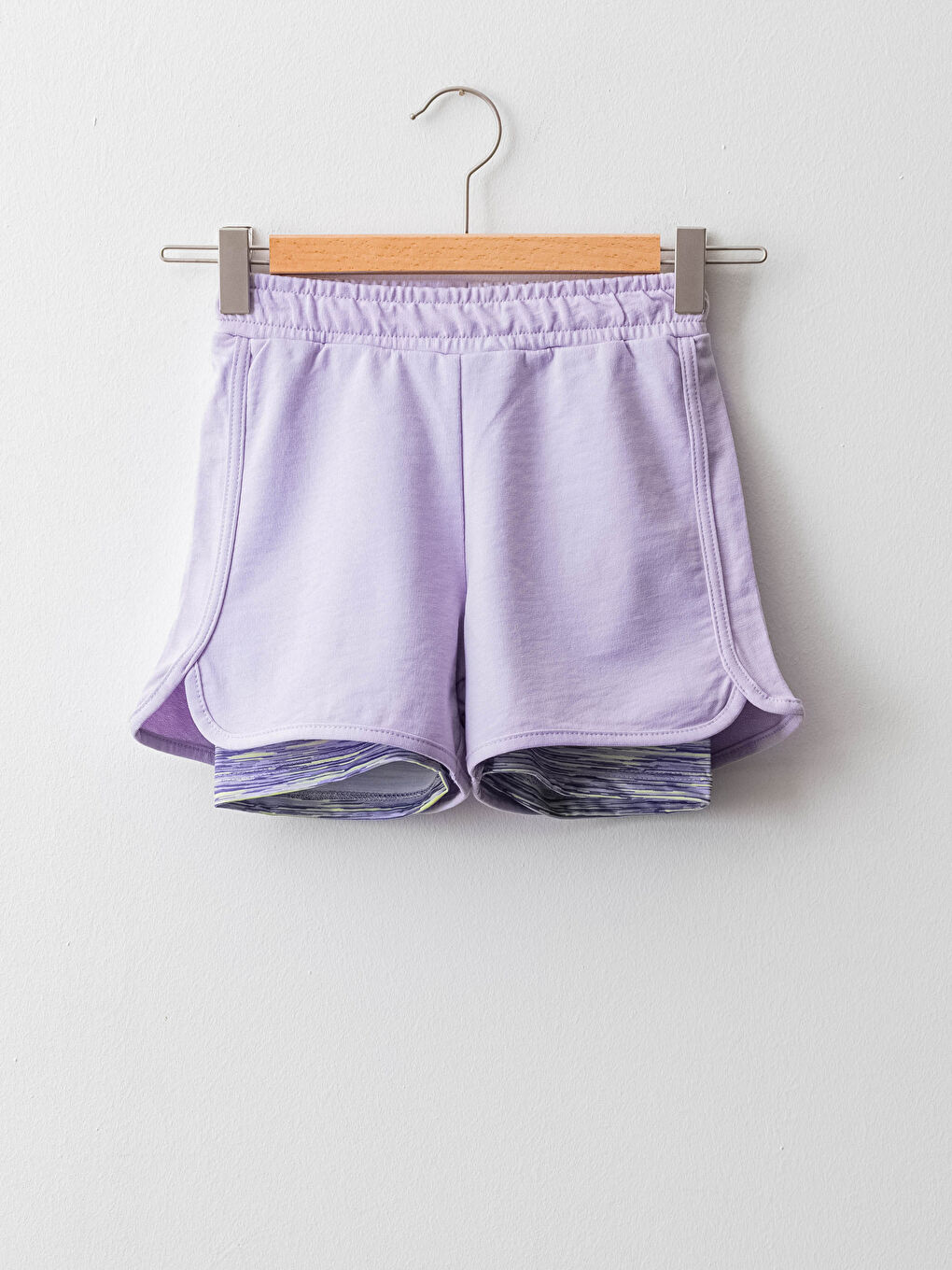 Базовые шорты-лосины для девочек с эластичной талией