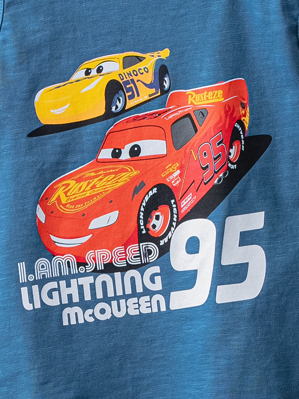 Débardeur Bébé Garçon Imprimé Cars en Coton à Col Rond-2