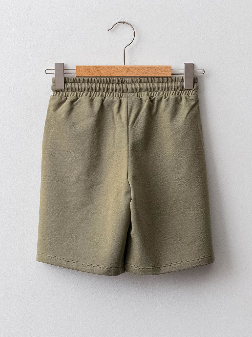 Elasticated Waist Printed Girls' Shorts-1