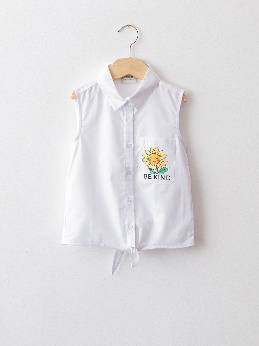 Printed Poplin Girl Shirt