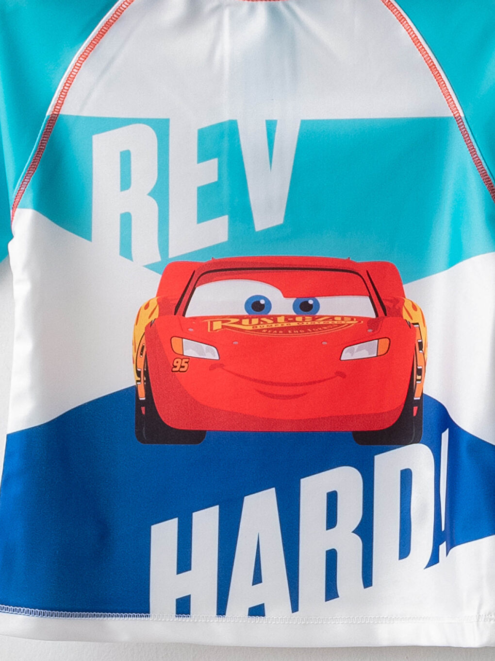 Crew Neck Trolleys Printed Baby Boy Swimming Set -S1HF80Z1-E5X