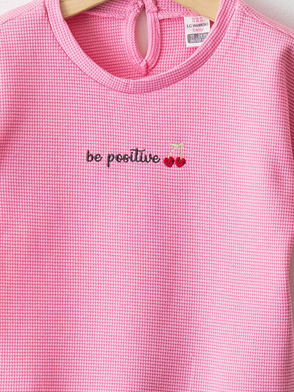 Crew Neck Short Sleeve Baby Girl T-Shirt and Shorts 2-Piece Set-2