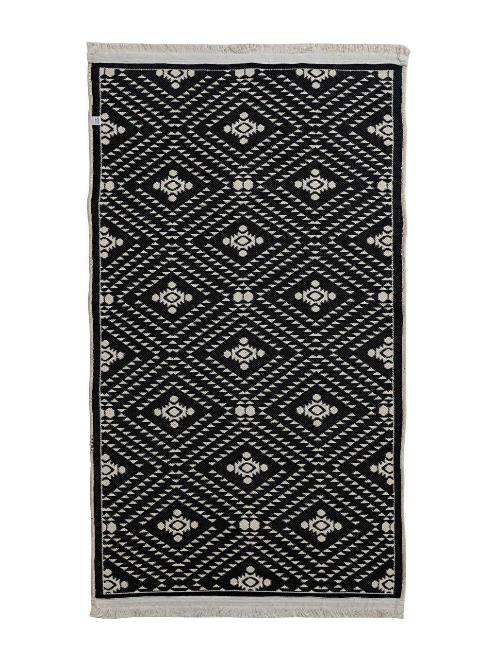 LCW HOME Fringe Detailed Patterned Jacquard Carpet 80x150 Cm -S1HK97Z8-TDV