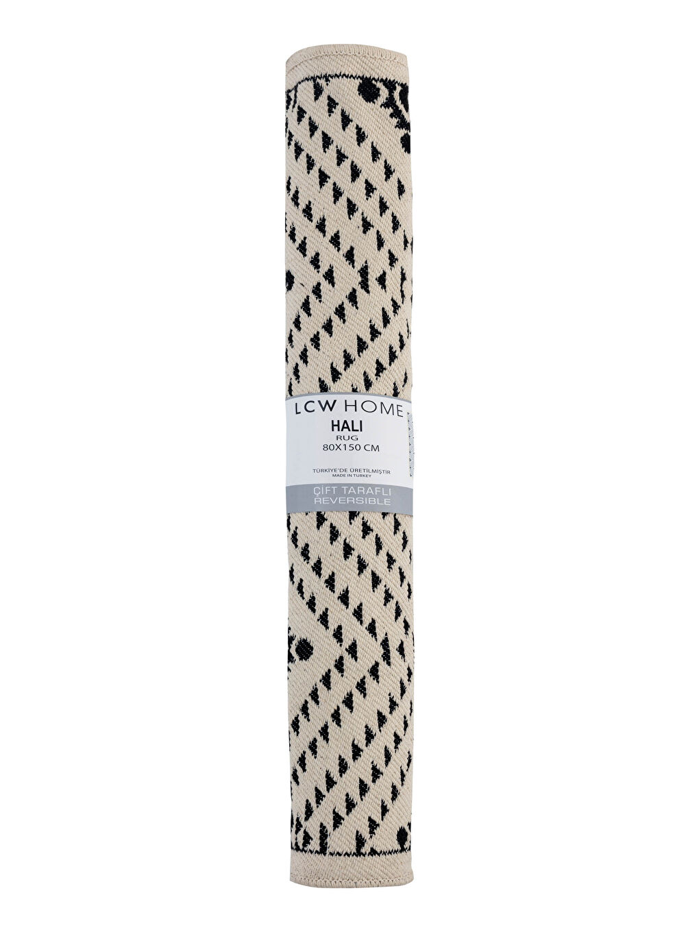 LCW HOME Fringe Detailed Patterned Jacquard Carpet 80x150 Cm -S1HK97Z8-TDV