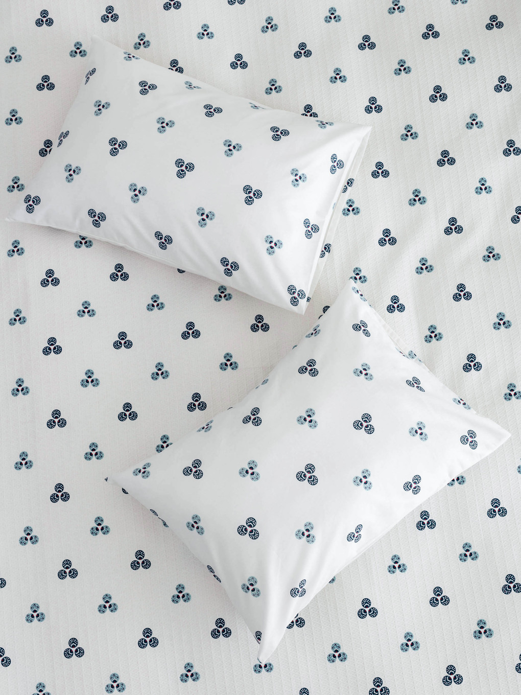 Parure De Lit Piqué Double À Motifs-1