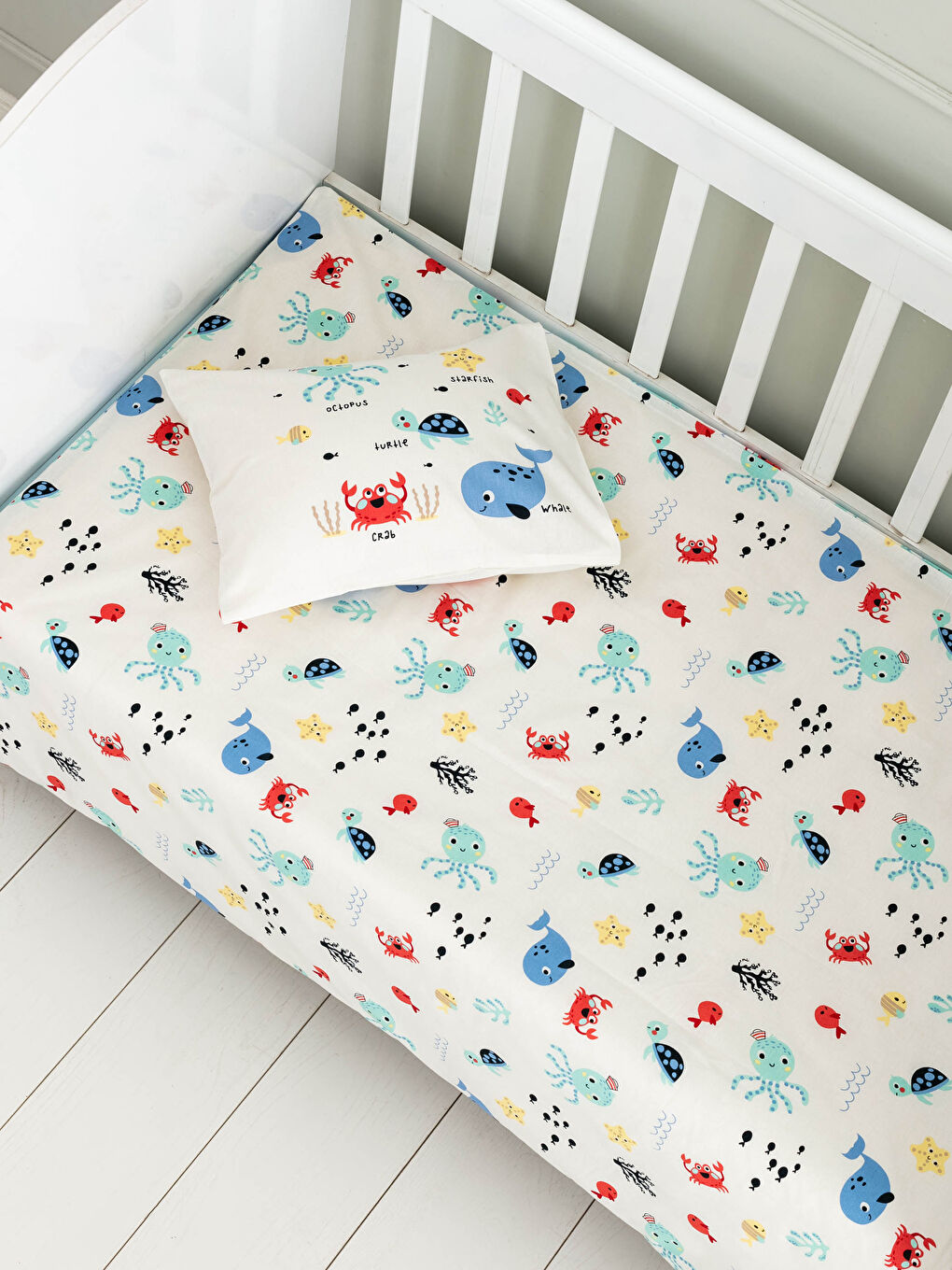 Printed Woven Baby Boy Duvet Cover Set-1