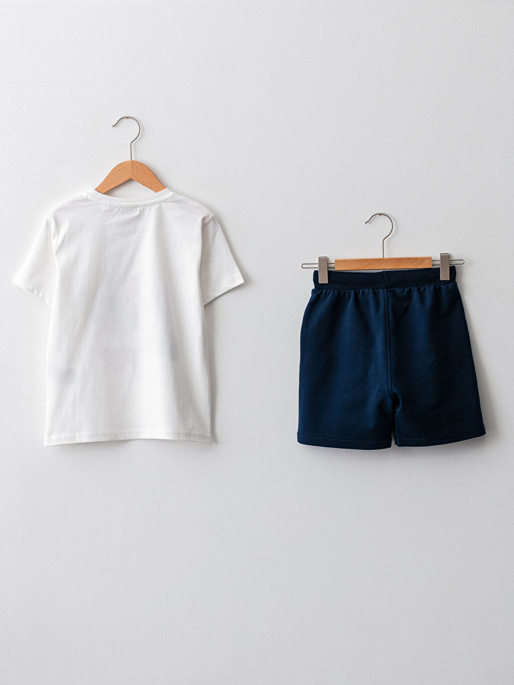 Crew Neck Spider-Man Printed Short Sleeve Boys' T-Shirt and Shorts-1