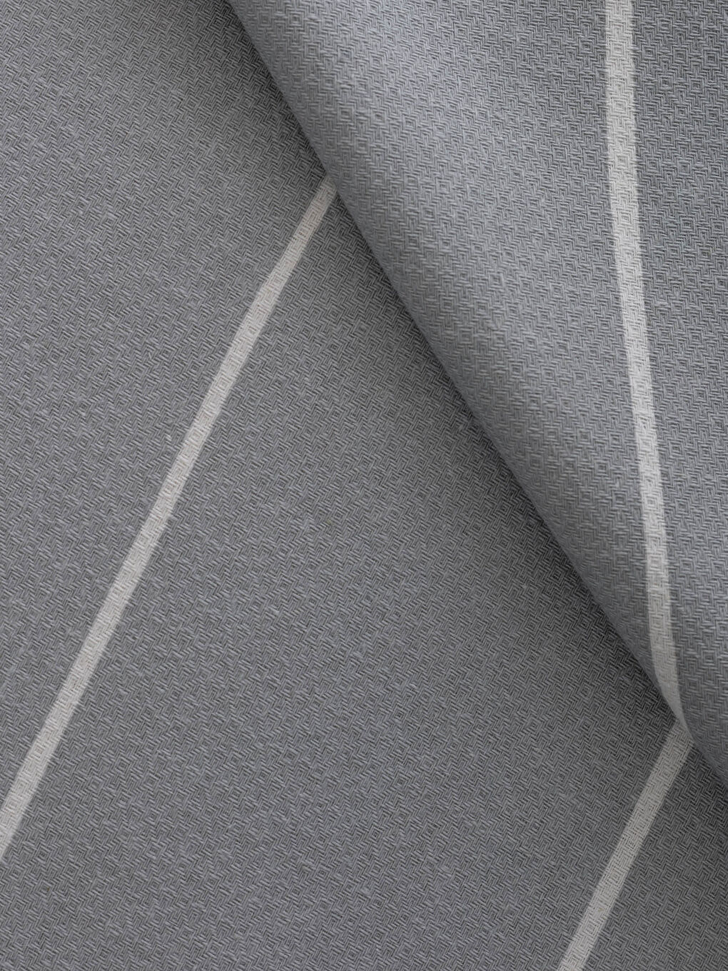 Karışık Çift Kişilik Çizgili Pamuklu Pike Takımı-4