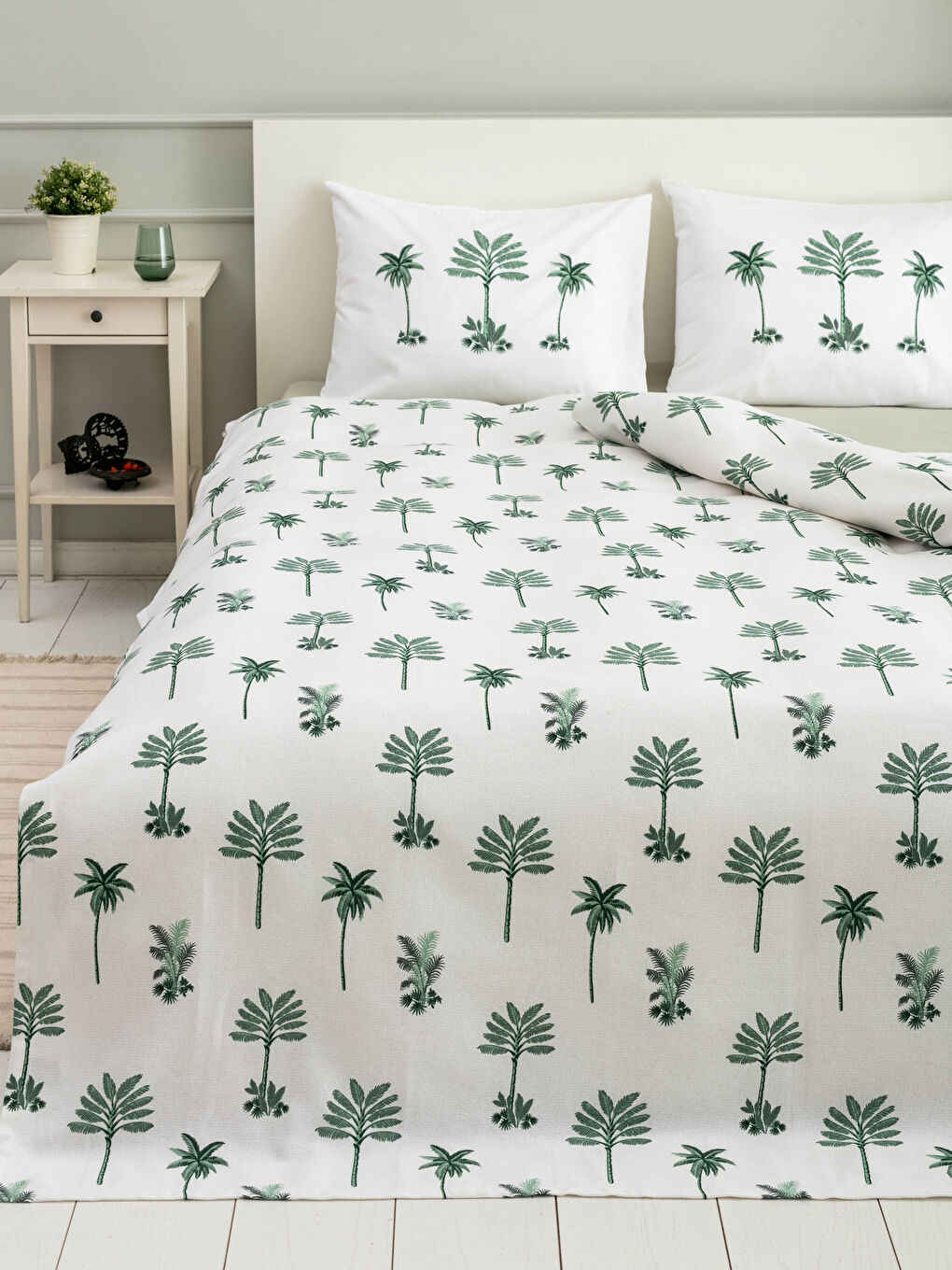 LCW HOME Çift Kişilik Baskılı Pike Takımı -S1IM55Z8-F9C