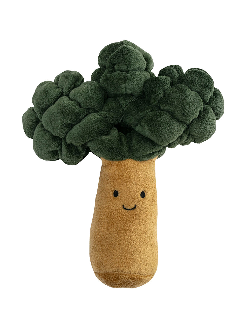 Yeşil Pelüş Nakışlı Dolgulu Bebek Kırlent 30x22 cm-2