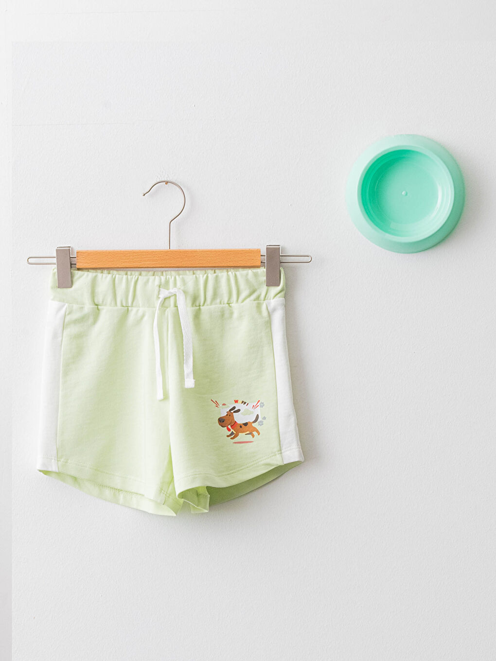 Elastic Waist Printed Girl Shorts and Food Container -S1IU76Z4-FSZ