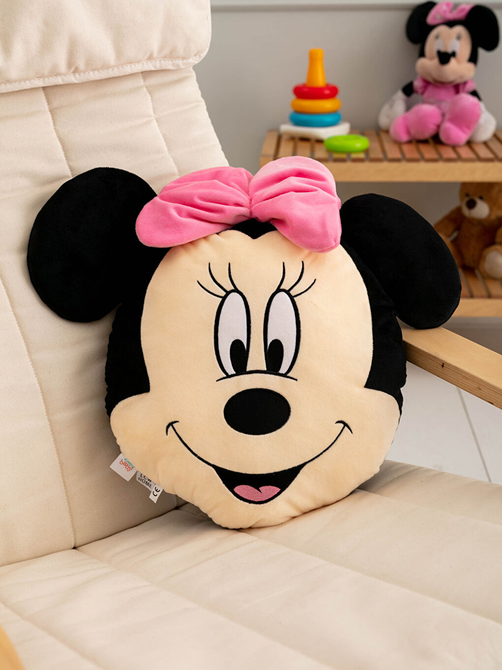 Perna decorativă din pluș licențiată Minnie Mouse