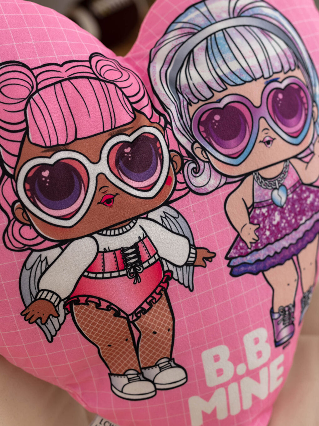 Karışık LOL Lisanslı Bebek Kırlent 45x45 cm-1