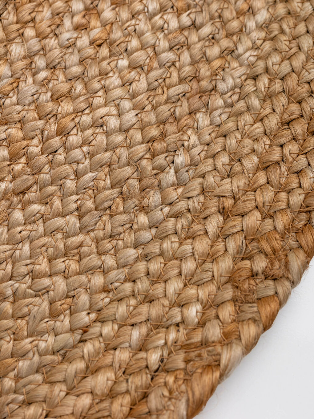 سجادة من القش الجوت 120x120 سم-1
