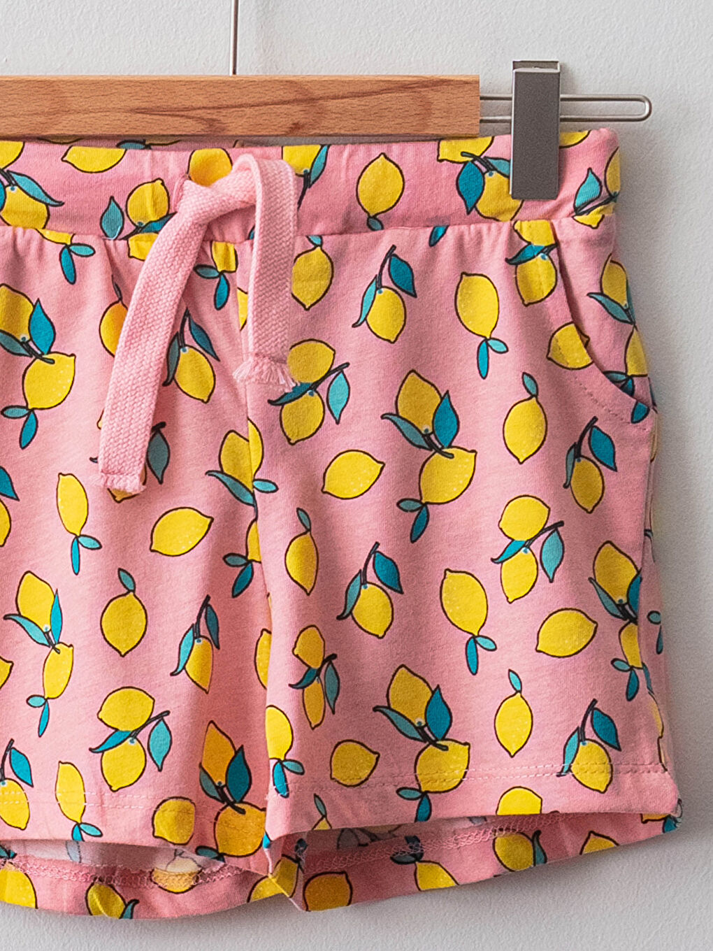 Ensemble Débardeur et Short Fille à Col Carré et Bretelles Imprimées en Coton-2