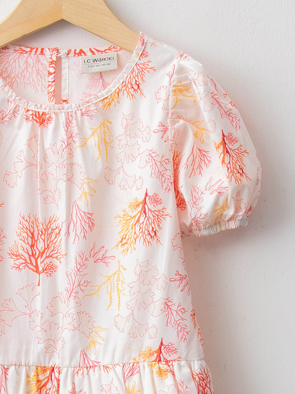 T-shirt basique fille Nutmeg rose bloc de couleurs 100