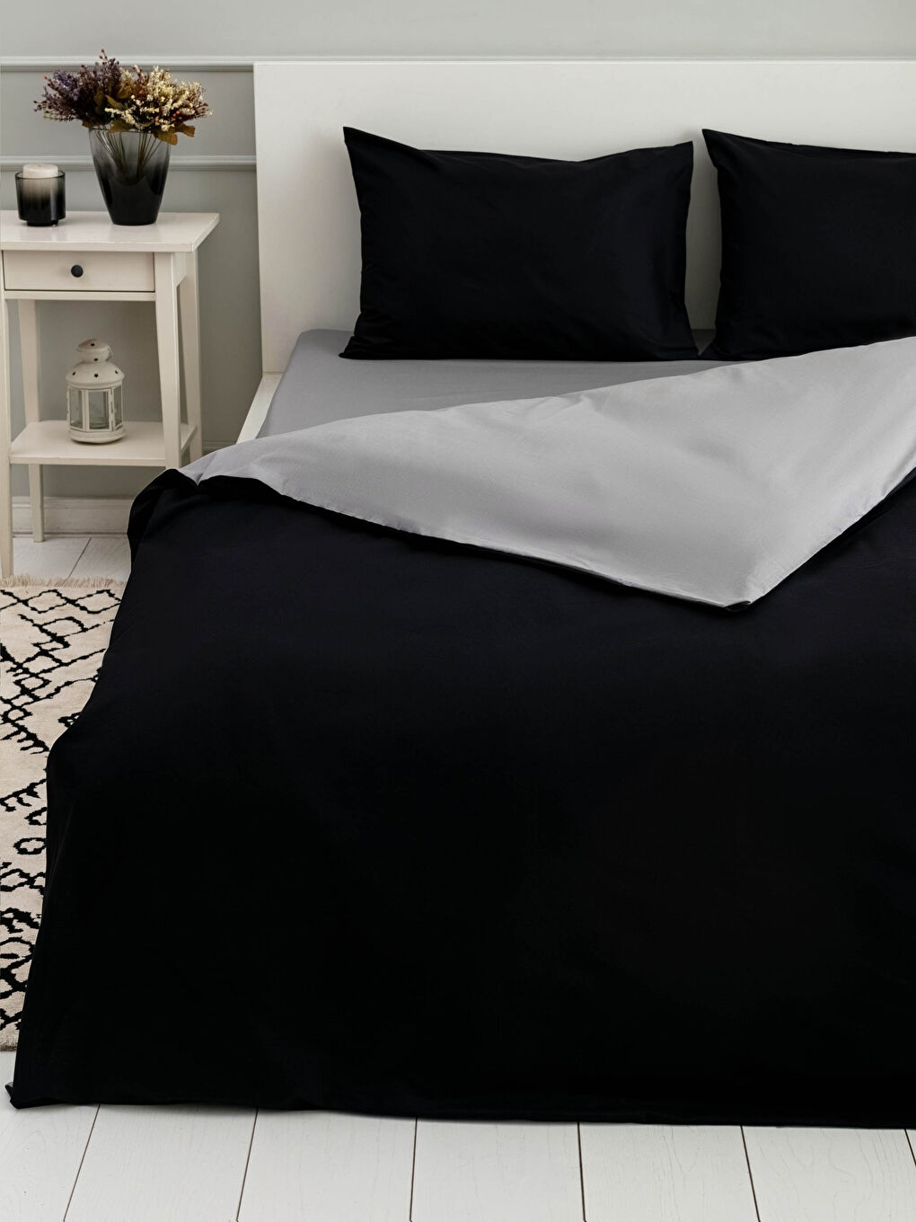 طقم غطاء لحاف مزدوج كامل وجهين