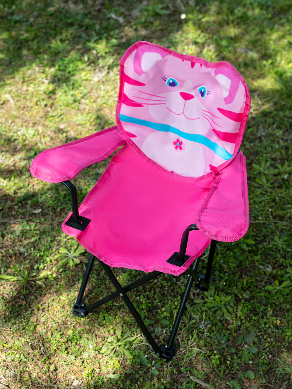 Karışık Katlanabilir Çocuk Kamp Sandalyesi-7