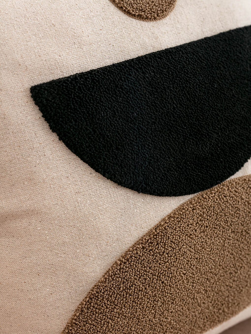 Embroidered Cushion Cover 45x45 cm-1