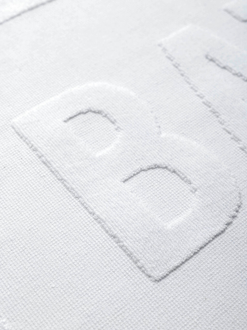 Slogan Detailed Bath Mat-2
