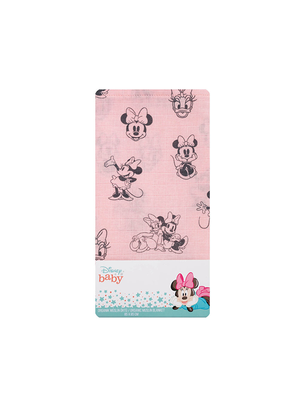 LCW HOME Minnie Mouse Licensed Baby Girl Blanket 85x85 Cm -S1JR30Z1-F9C
