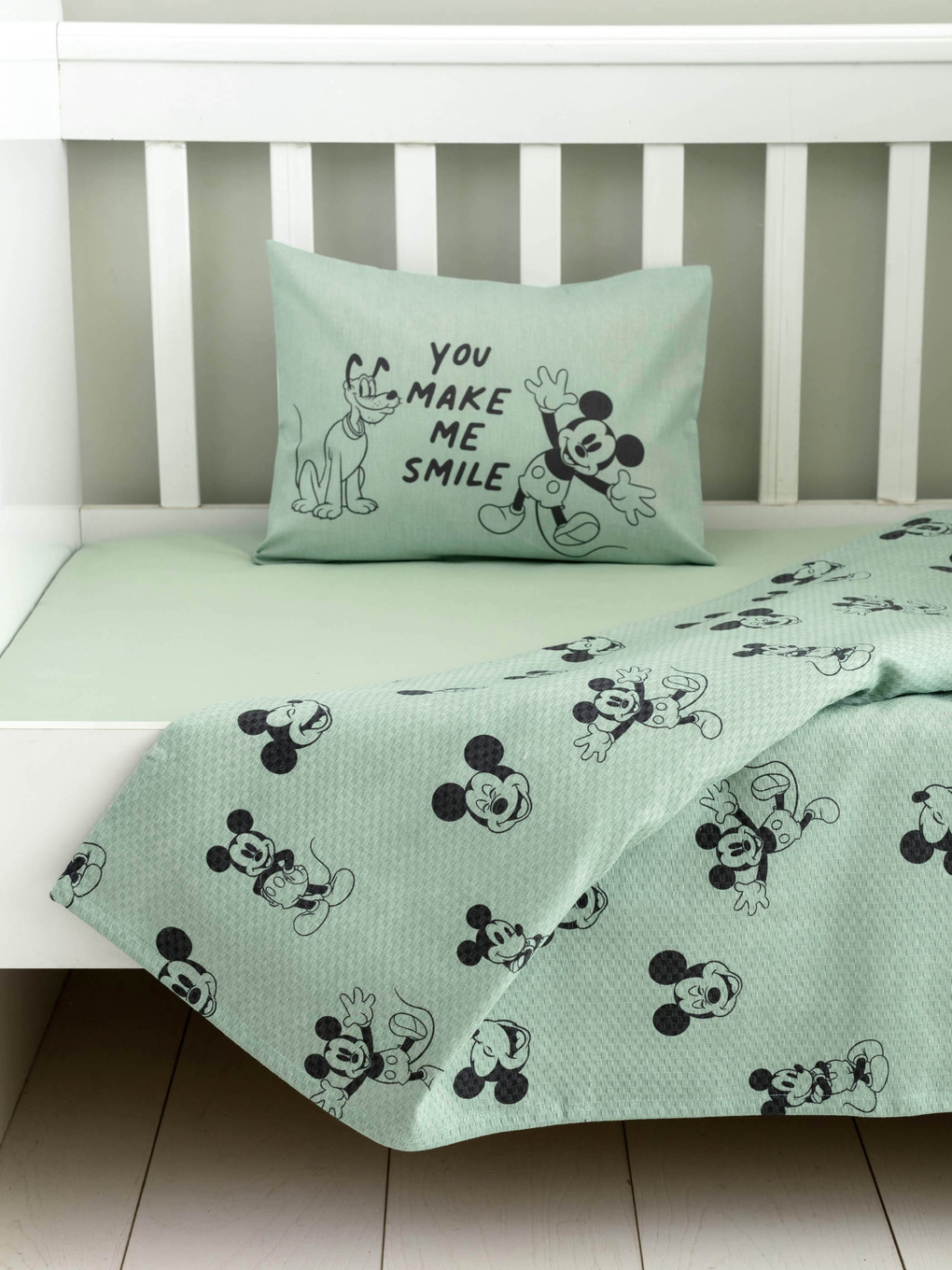  Ensemble Piqué Bébé Garçon Mickey Mouse Sous Licence