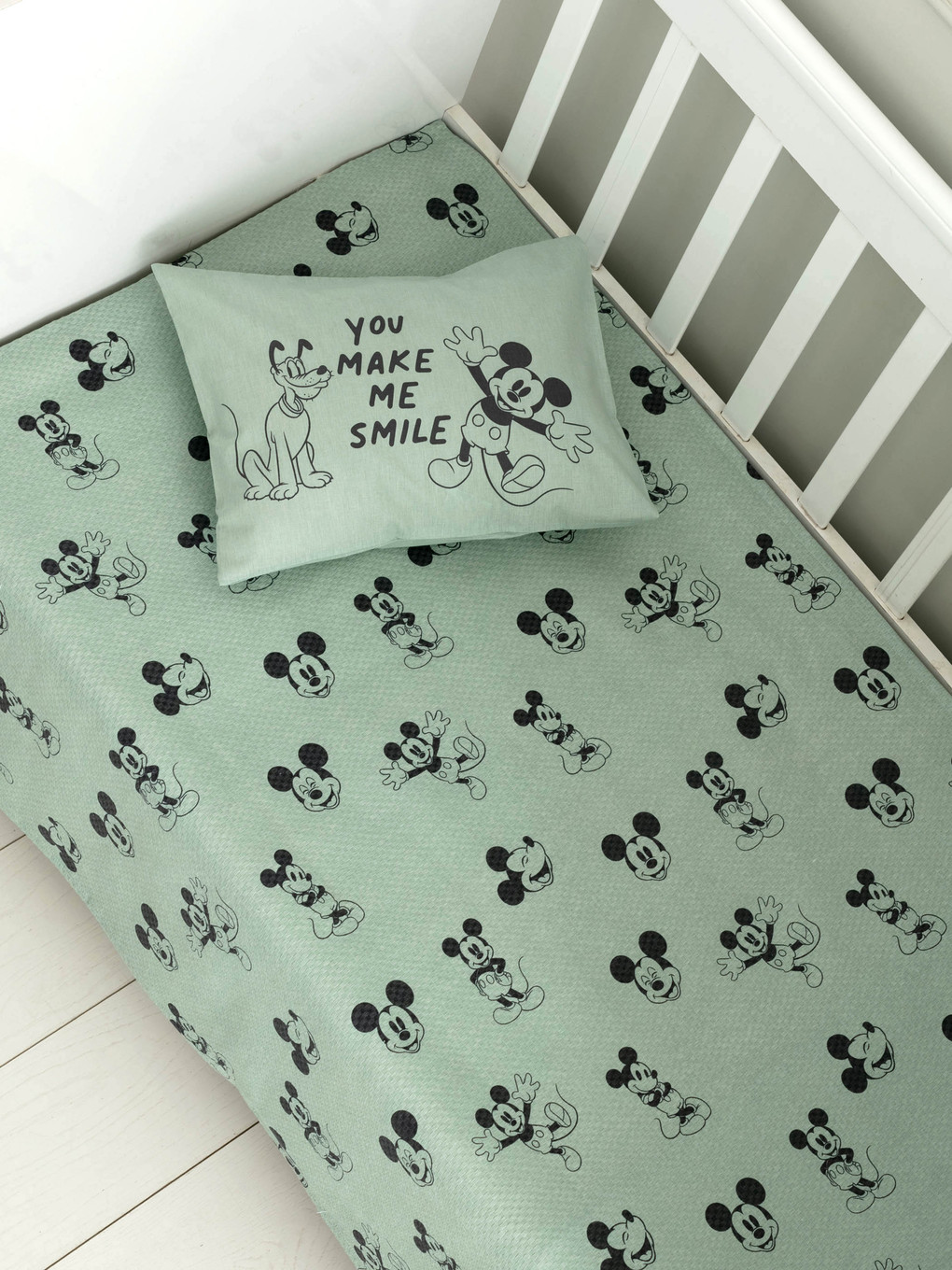 Ensemble Piqué Bébé Garçon Mickey Mouse Sous Licence-1