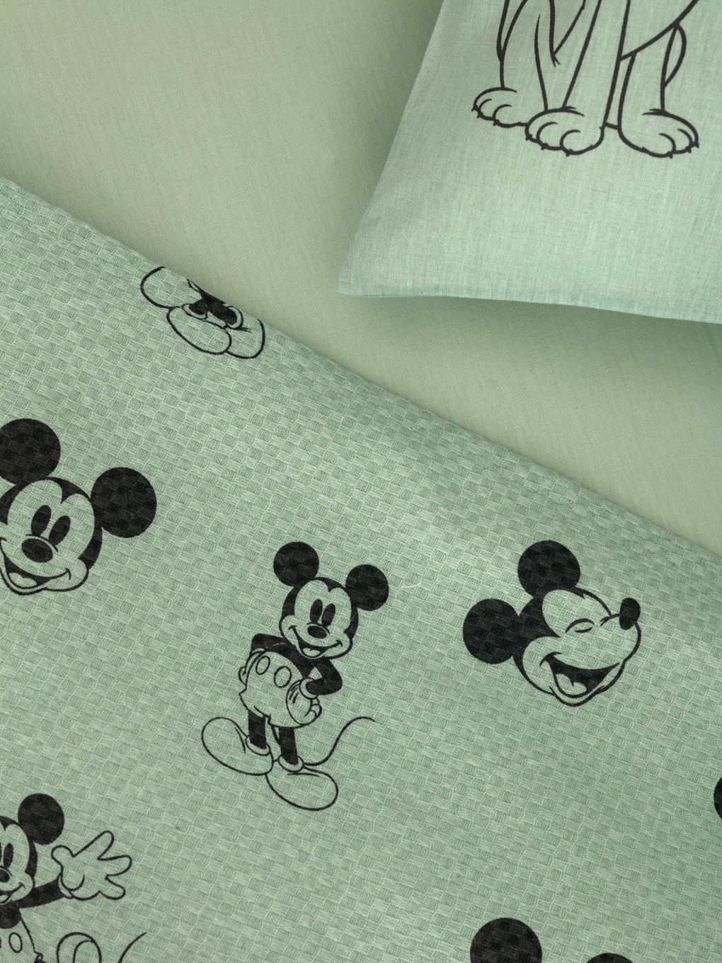 Ensemble Piqué Bébé Garçon Mickey Mouse Sous Licence-3