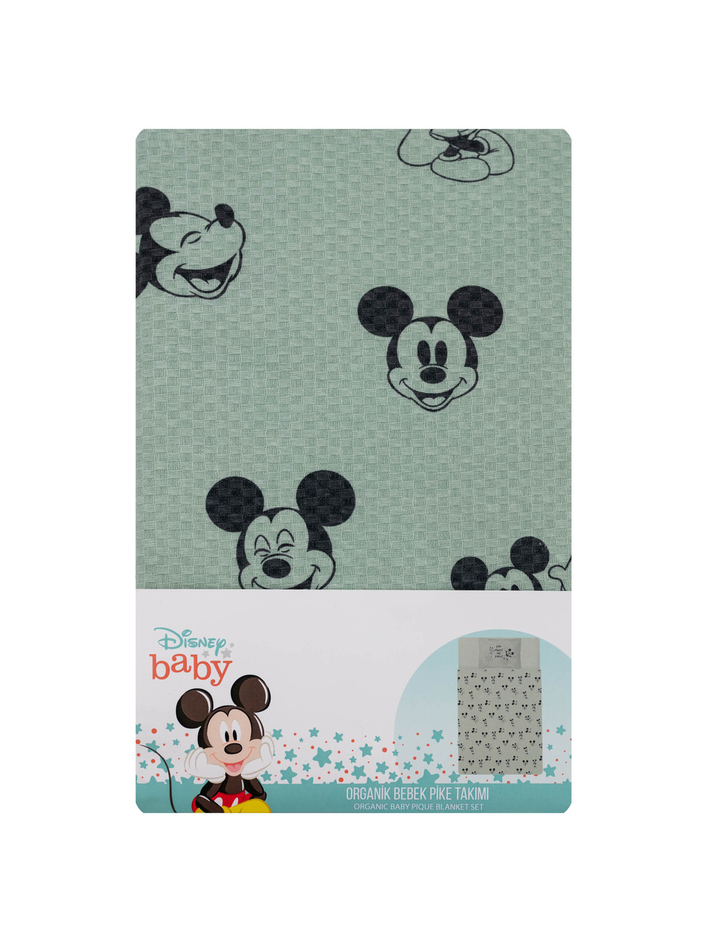 Ensemble Piqué Bébé Garçon Mickey Mouse Sous Licence-4