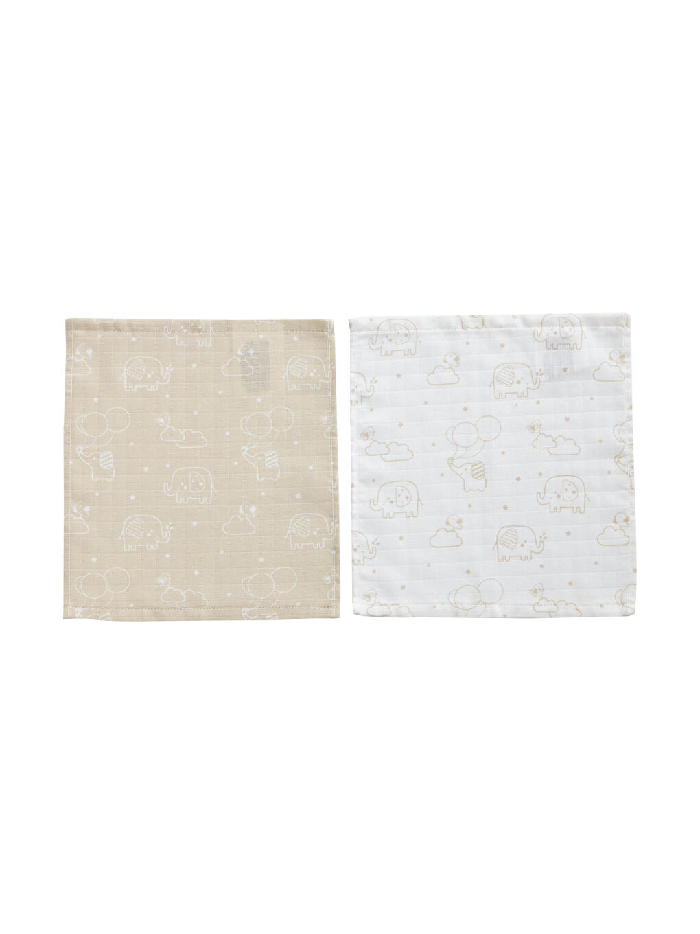LCW HOME 2-pack Baby Boy’s Burp Cloth -S1JR42Z1-F9C