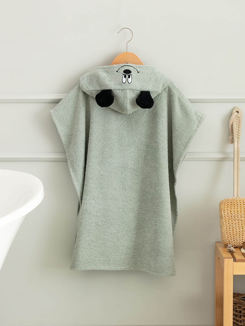 LCW HOME Boy Hooded Mickey Mouse Licensed Poncho Towel -S1JR49Z4-FLL