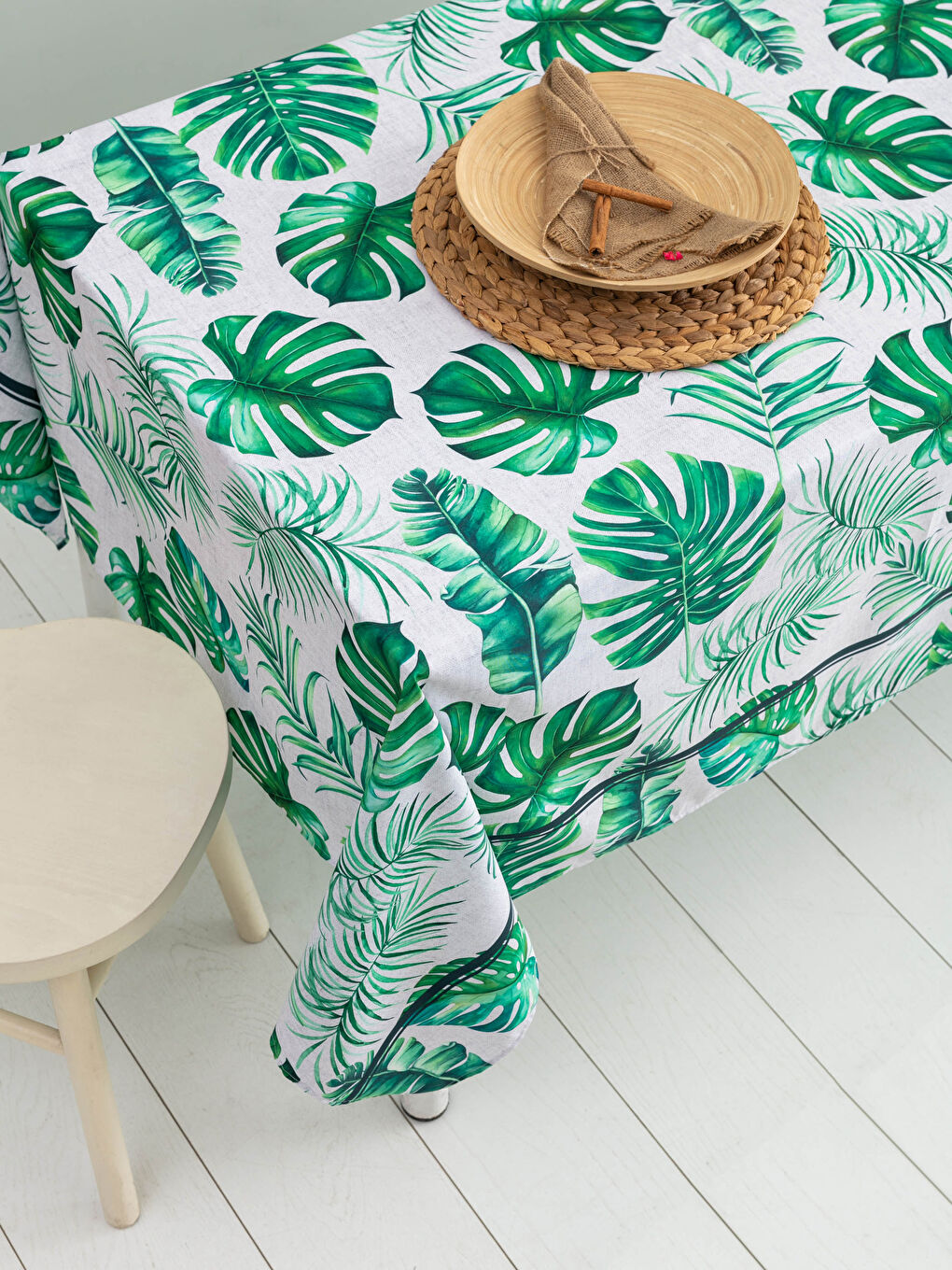 Lcw Home Nappe Imprimée Feuilles 140x190 Cm -S1JS90Z8-F9C