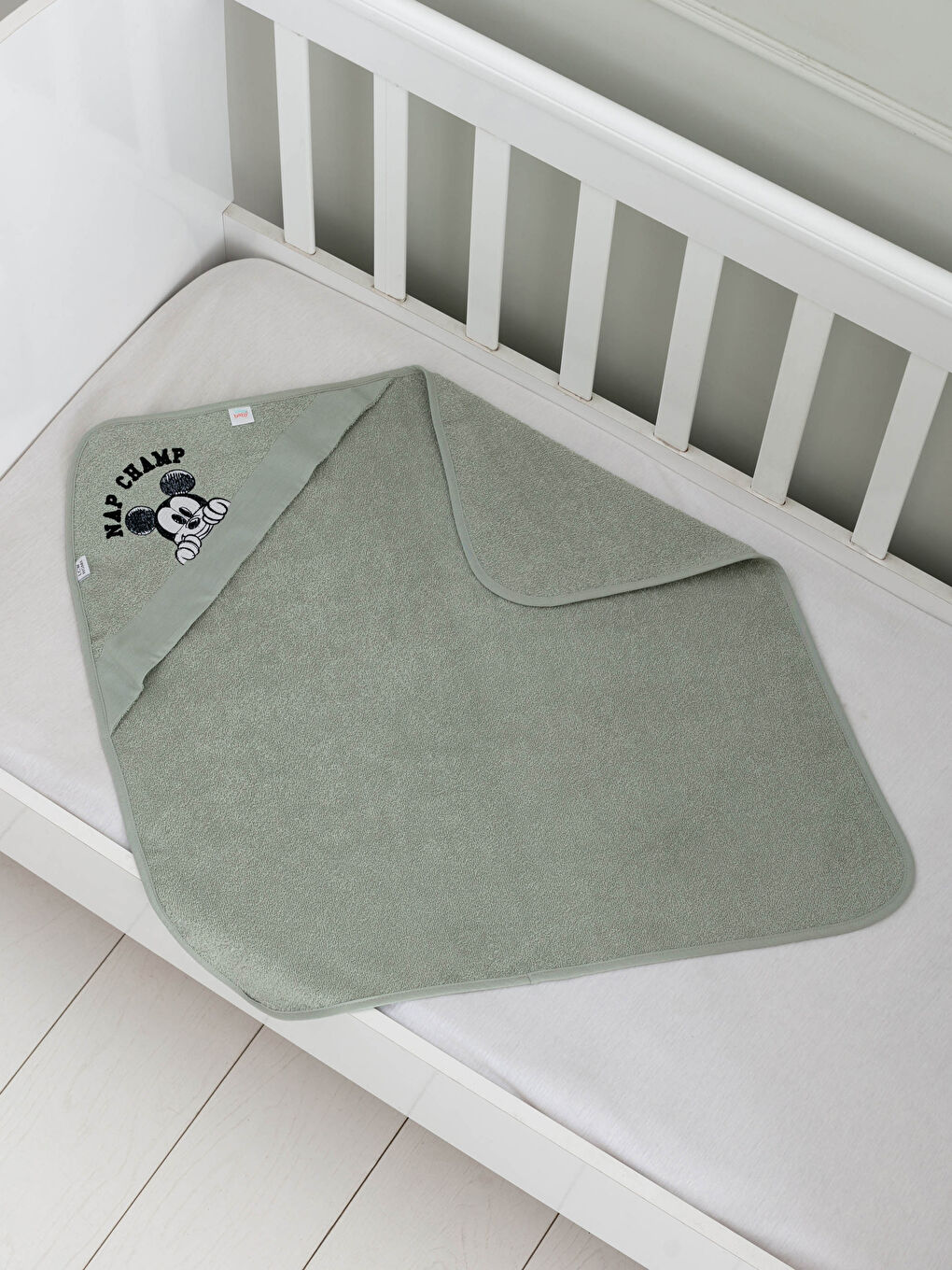 Baby Boy Mickey Mouse Licensed Bath Towel 75x75 Cm-1