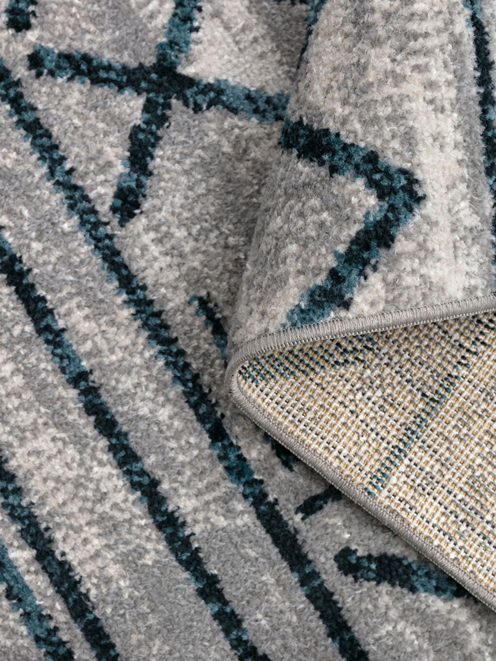 Karışık Etnik Desenli Jakarlı Halı 130x190 cm-2