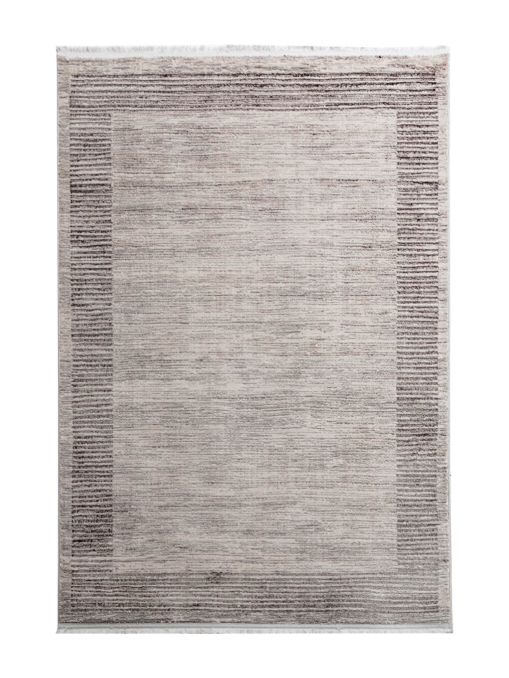 Fringed Jacquard Carpet 130x190 Cm-1